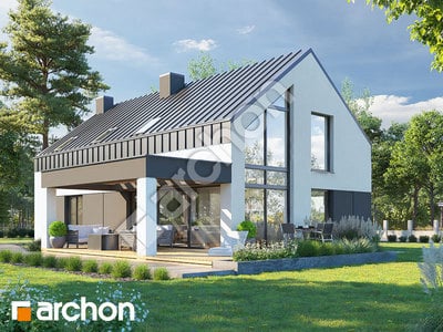 Проєкт будинку ARCHON+ Будинок в келлерісах 