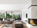 Проект будинку ARCHON+ Будинок в келлерісах денна зона (візуалізація 1 від 1)