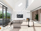 Проект будинку ARCHON+ Будинок в келлерісах денна зона (візуалізація 1 від 4)