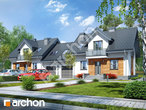 Проект будинку ARCHON+ Будинок у перлівці (БН) візуалізація усіх сегментів