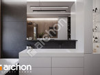 Проект дома ARCHON+ Дом в оливниках 3 (Е) ВИЭ визуализация ванной (визуализация 3 вид 1)