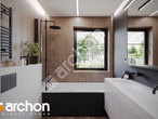 Проект дома ARCHON+ Дом в оливниках 3 (Е) ВИЭ визуализация ванной (визуализация 3 вид 2)