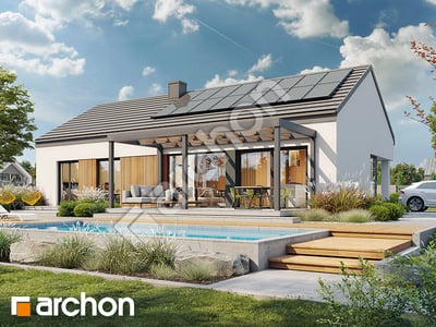 Проєкт будинку ARCHON+ Будинок в оливниках 3 (Е) ВДЕ