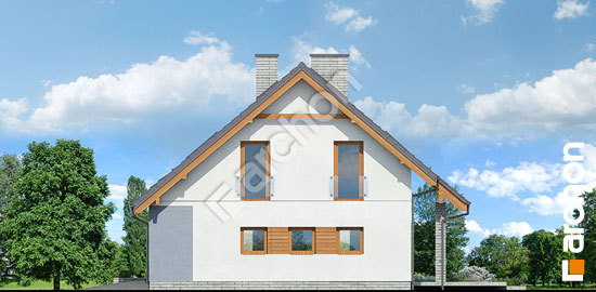 Боковой фасад Дом в журавках 5