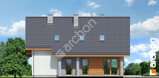 Дворовий фасад Будинок в журавках 5