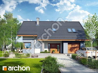 Проект дома ARCHON+ Дом в журавках 5 