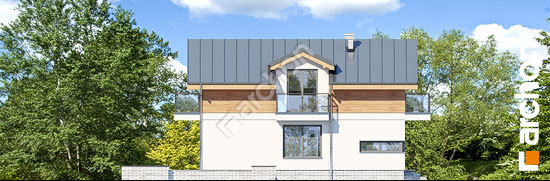 Бочний фасад Будинок в буддлеях (Б) вер.3