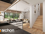Проект будинку ARCHON+ Будинок в клематисах 2 (Р2) візуалізація кухні 1 від 4