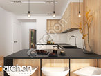 Проект дома ARCHON+ Дом в клематисах 2 (Р2) визуализация кухни 1 вид 1