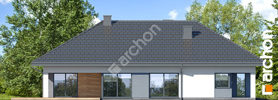 Боковой фасад Дом в хакетиях 11 (Г2)