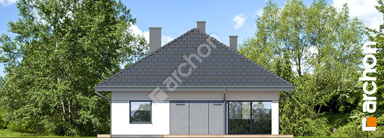 Дворовой фасад Дом в хакетиях 11 (Г2)