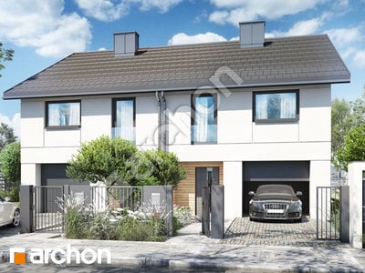 Проєкт будинку ARCHON+ Будинок під гінко 24 (ГР2) 