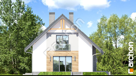 Боковой фасад Дом в люцерне 4 (Г2)