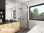 Проект дома ARCHON+ Дом в оливниках ВИЭ визуализация ванной (визуализация 3 вид 3)