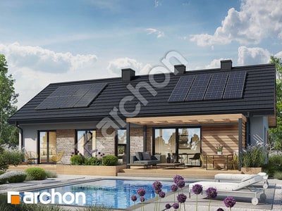 Проєкт будинку ARCHON+ Будинок у оливниках ВДЕ