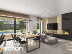Проект будинку ARCHON+ Будинок у оливниках ВДЕ денна зона (візуалізація 1 від 6)