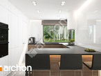 Проект дома ARCHON+ Дом в ренклодах 6 (Г2) визуализация кухни 1 вид 1