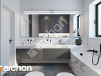 Проект дома ARCHON+ Дом в ренклодах 6 (Г2) визуализация ванной (визуализация 3 вид 2)