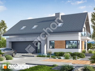 Проект дома ARCHON+ Дом в аурорах 7 (Г2) 