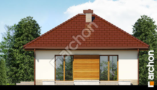 Боковой фасад Дом в гравілатах вер. 2