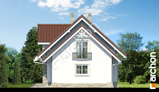 Бочний фасад Будинок в лантані вер.2