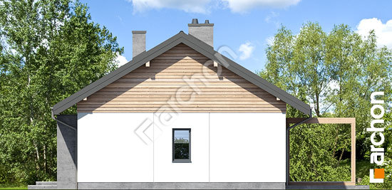 Боковой фасад Дом в мекинтошах 9