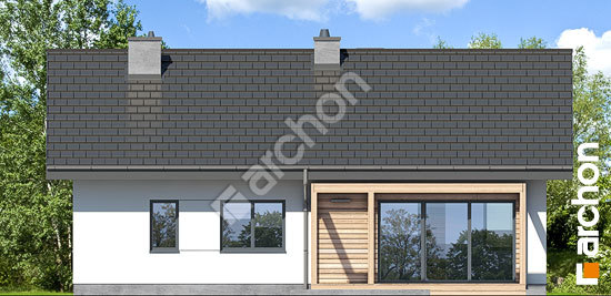 Дворовой фасад Дом в мекинтошах 9