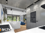 Проект будинку ARCHON+ Будинок в мекінтошах 9 візуалізація кухні 1 від 2