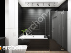 Проект дома ARCHON+ Дом в мекинтошах 9 визуализация ванной (визуализация 3 вид 3)