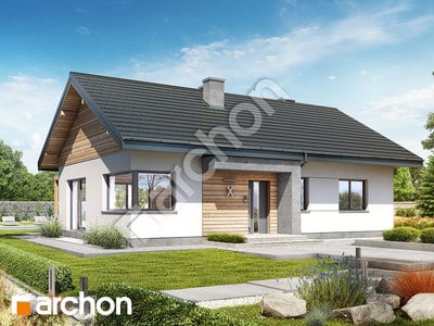 Проєкт будинку ARCHON+ Будинок в мекінтошах 9 