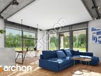 Проект дома ARCHON+ Дом в мекинтошах 9 дневная зона (визуализация 1 вид 3)