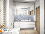 Проект дома ARCHON+ Дом в вереске 2 (М) визуализация ванной (визуализация 3 вид 1)