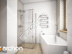 Проект дома ARCHON+ Дом в вереске 2 (М) визуализация ванной (визуализация 3 вид 3)