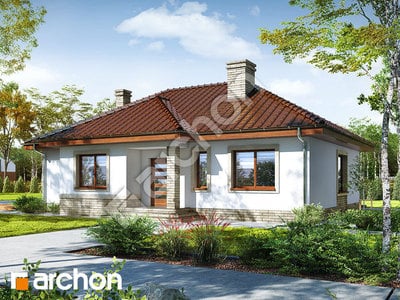 Проект дома ARCHON+ Дом в вереске 2 (Мп) 