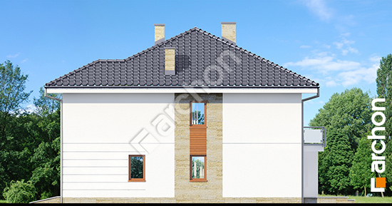 Бочний фасад Вілла Амелія (П2) вер.3