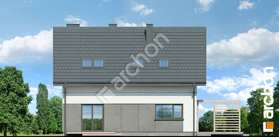 Дворовой фасад Дом в астранциях