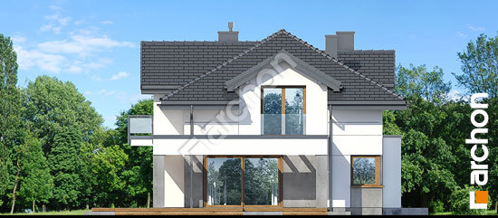 Боковой фасад Вилла Миранда 14