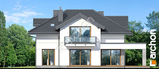 Дворовой фасад Вилла Миранда 14