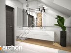 Проект будинку ARCHON+ Будинок в аурорах 15 (Г) візуалізація ванни (візуалізація 3 від 1)