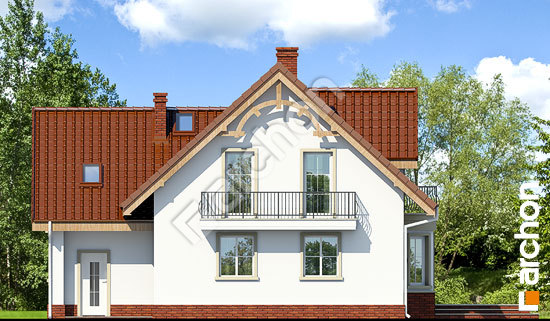 Дворовий фасад Будинок в тамариску 3 вер.2