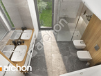 Проект будинку ARCHON+ Будинок в яблонках 18 візуалізація ванни (візуалізація 3 від 4)