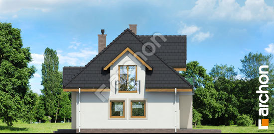 Боковой фасад Дом в незабудках (H) вер.2