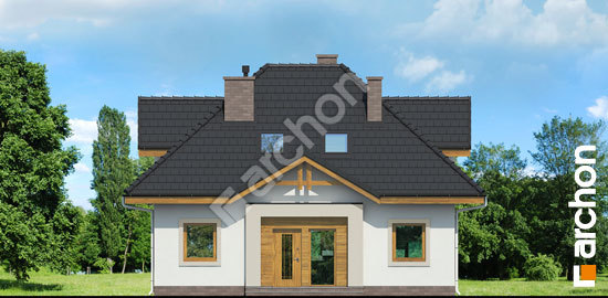 Передній фасад Будинок в незабудках (Н) вер.2