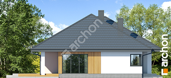 Боковой фасад Дом в альвах 3 (Е) ВИЭ