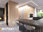 Проект будинку ARCHON+ Будинок в альвах 3 (Е) ВДЕ візуалізація кухні 1 від 2