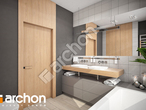 Проект будинку ARCHON+ Будинок в альвах 3 (Е) ВДЕ візуалізація ванни (візуалізація 3 від 3)
