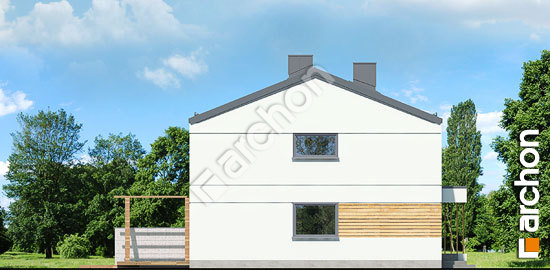 Бочний фасад Будинок в тунбергіях 2 (Б)