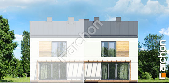 Дворовий фасад Будинок в тунбергіях 2 (Б)