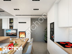 Проект дома ARCHON+ Дом в тунбергиях 2 (Б) визуализация кухни 1 вид 3