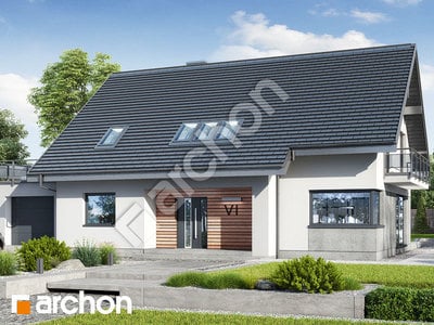 Проект дома ARCHON+ Дом в аурорах 9 (Г) 